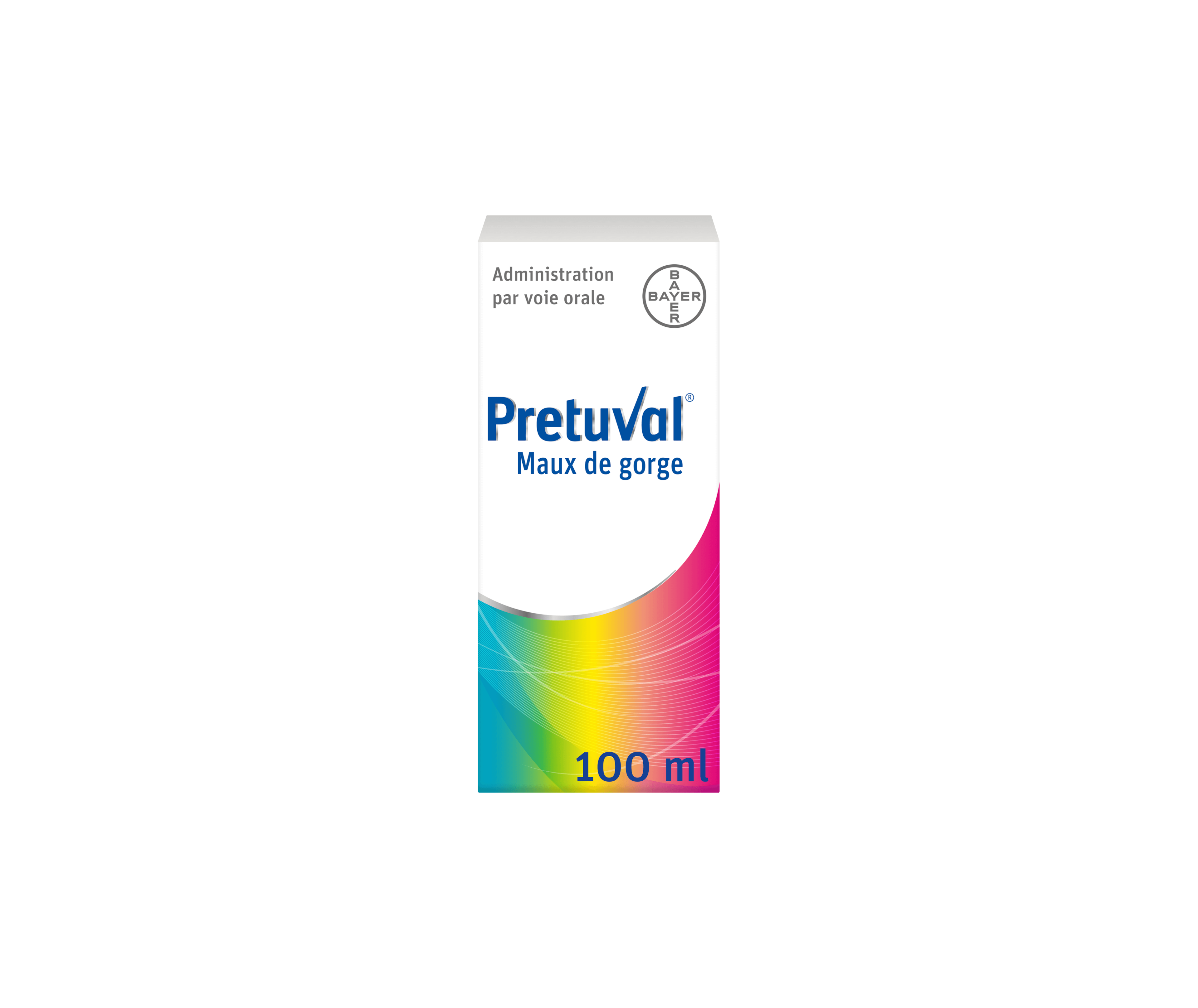 Pretuval® Maux de gorge – solution (100 ml) ou spray (30 ml)