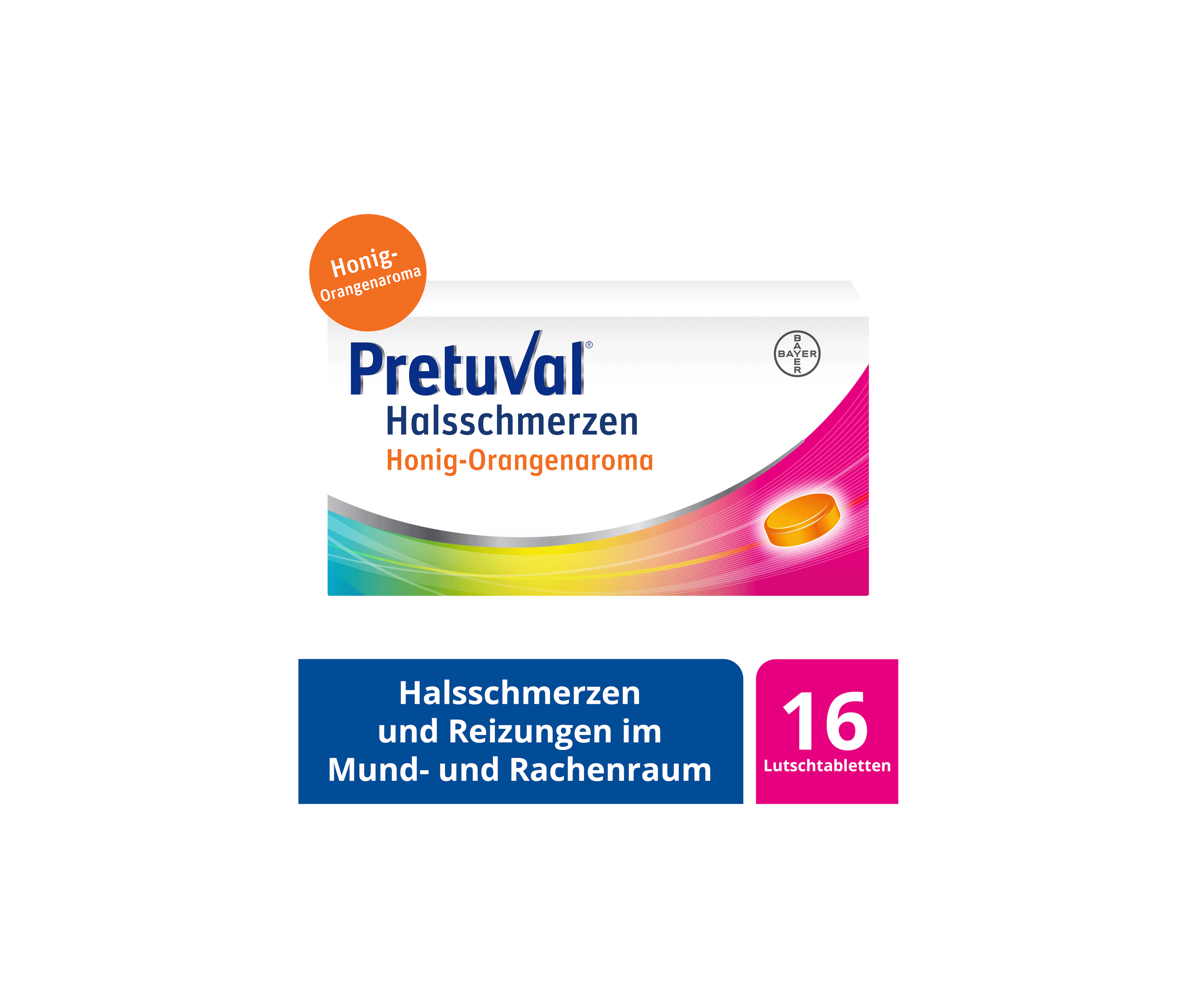 Pretuval Halsschmerzen Lutschtabletten