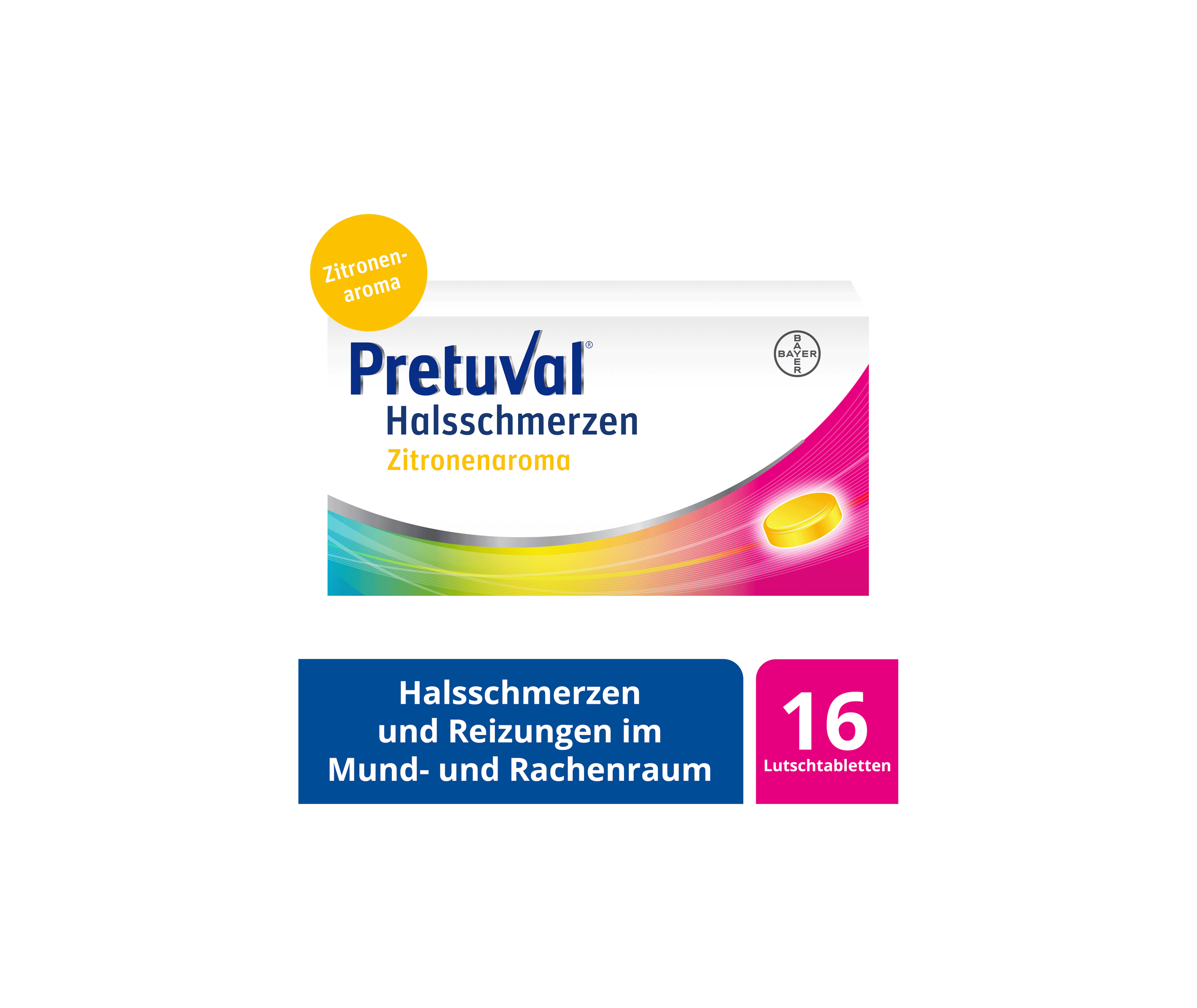 Pretuval Halsschmerzen Lutschtabletten