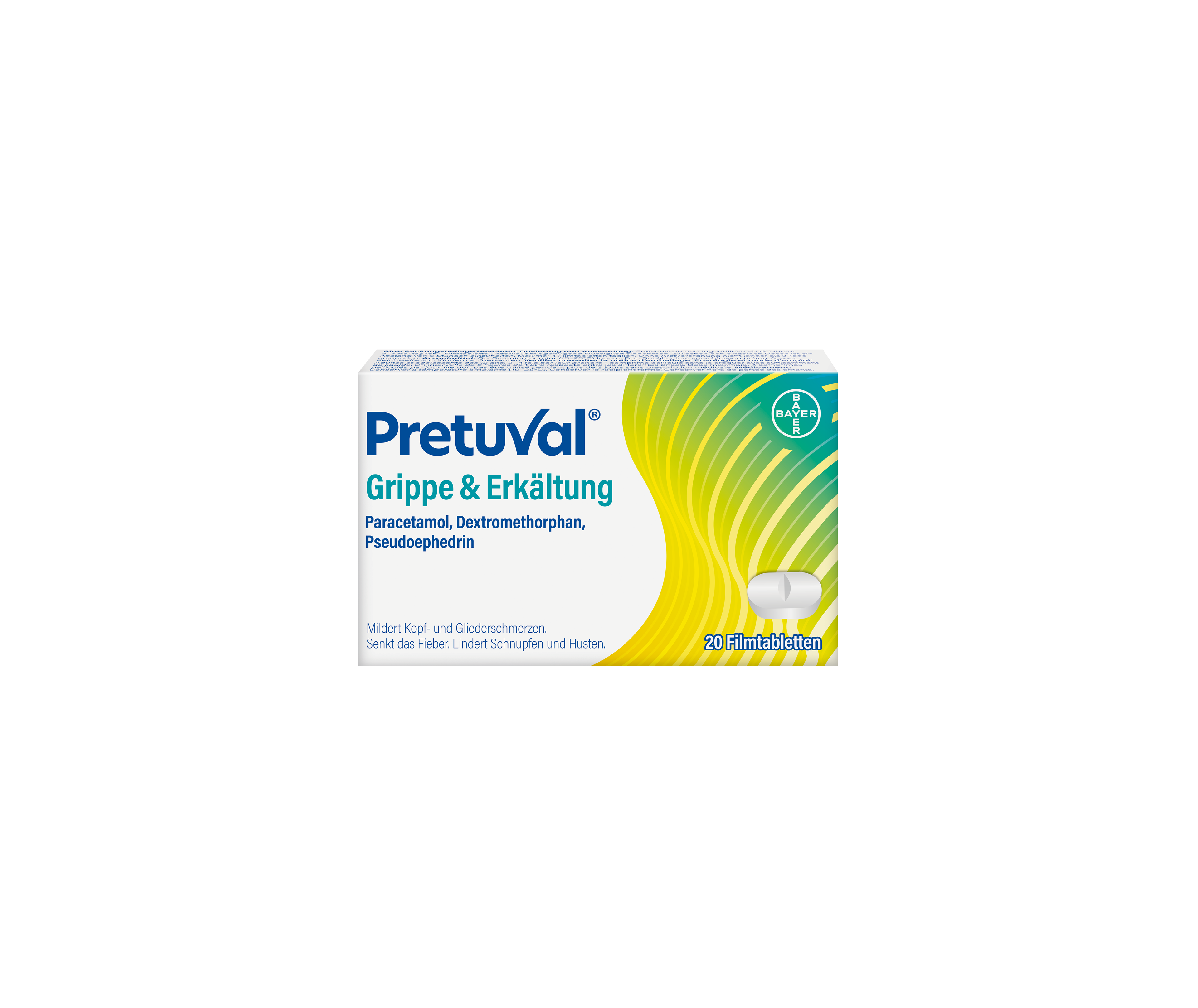 Pretuval® Grippe & Erkältung - 20 Filmtabletten